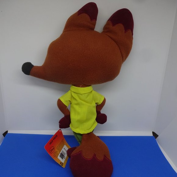 Disney ZOOTOPIA "NICK WILDE" Plush 14" (NWT) - Picture 3 of 4